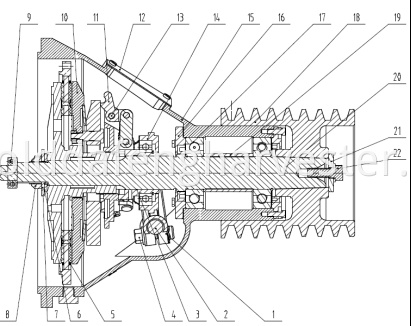 main clutch structure